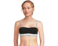 Бюстгальтер-бандо Calvin Klein Underwear Icon из хлопка и модала с легким уплотнением
