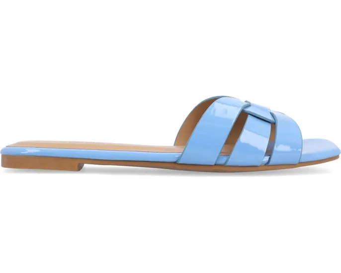 Сандалии Arrina от Journee Collection на плоской подошве с пеной Tru Comfort Foam