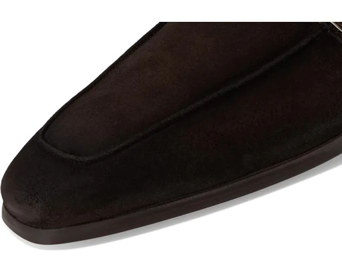 Лоферы Magnanni 23696-00 с двойной пряжкой из водоотталкивающей кожи