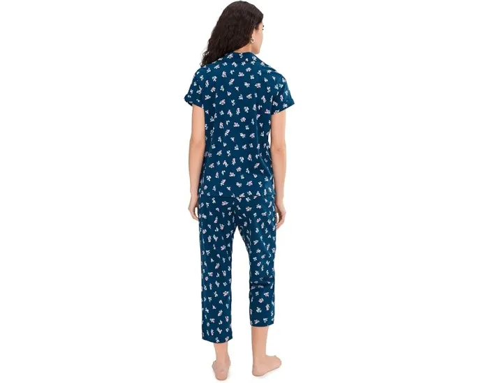 Пижамный комплект Lauren Ralph Lauren с длинными брюками из джерси