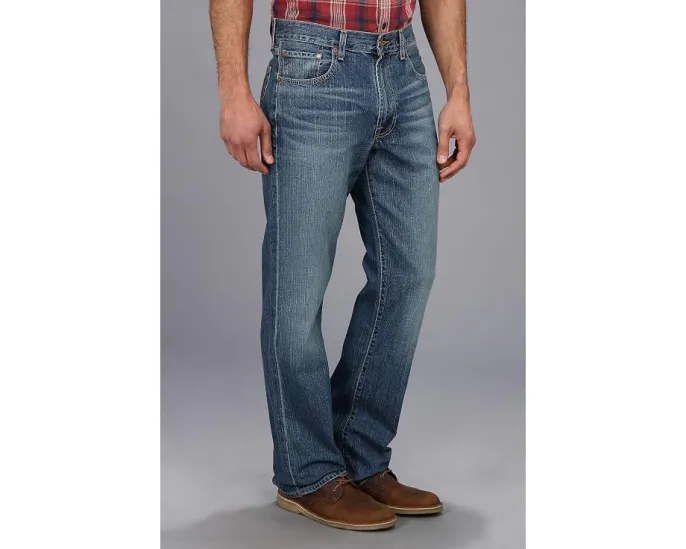Джинсы Lucky Brand 181 Relaxed Straight в стиле винтаж
