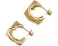 Серьги-кольца Geo Pop Stacked Hoops от Kate Spade New York с геометрическим дизайном