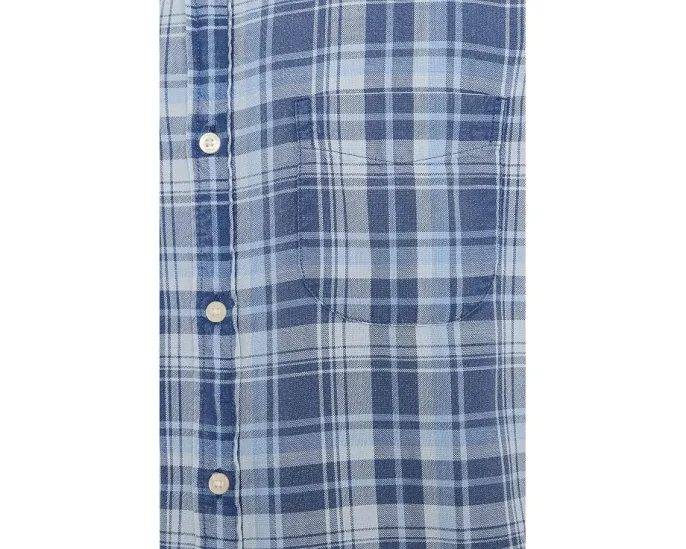 Рубашка Vineyard Vines Seafarer Plaid Island с принтом в клетку