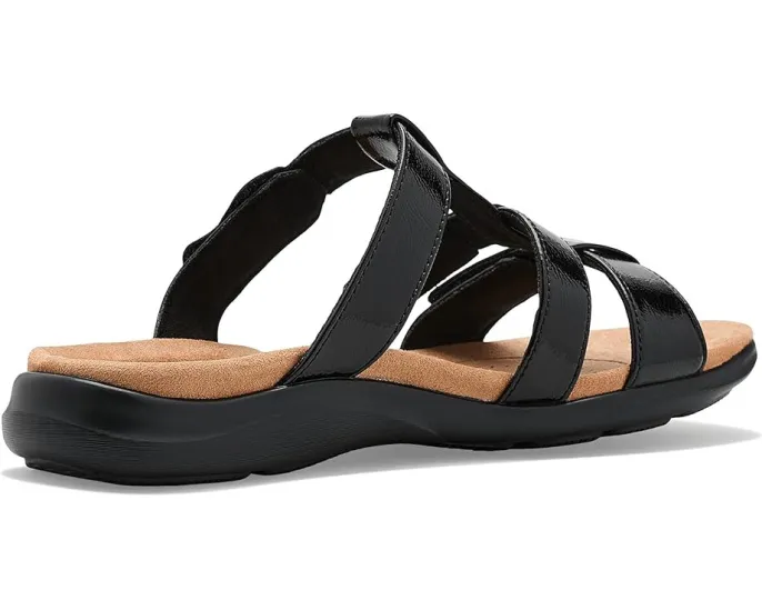 Сандалии Clarks Kitly Pearl с ремешками на липучке и текстильной подкладкой