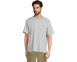 Футболка Lacoste из хлопка с коротким рукавом и вышитым крокодилом