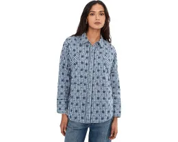 Рубашка Free People We The Free Flower с камуфляжным принтом и вышивкой