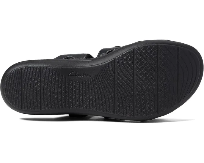 Сандалии Laurieann Cove с открытым носком и детализированными ремешками Clarks