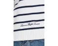 Безрукавный хлопковый свитер Lauren Ralph Lauren в полоску