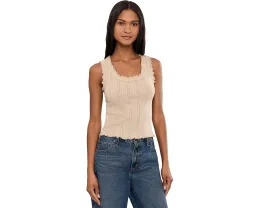 Топ Pointelle Rib Ella Tank NIC+ZOE с ажурной резинкой