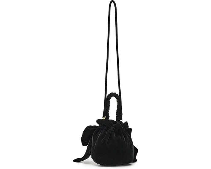 Сумка Free People Belle Velvet Bow из бархата с большим бантом