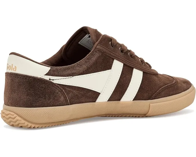 Кроссовки Badminton Suede от Gola с верхом из замши и винтажной подошвой