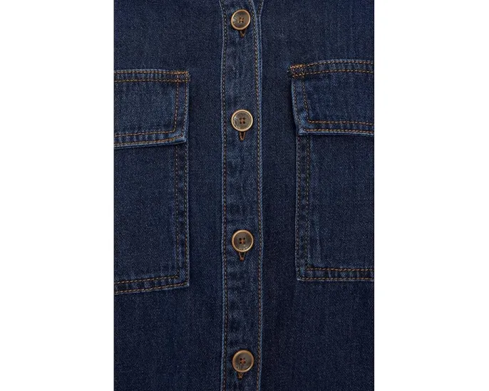 Рубашка KUT from the Kloth Channing с длинным рукавом и контрастной строчкой