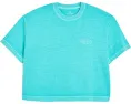 Детский укороченный топ с круглым вырезом от vineyard vines