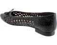 Балетки Edith с бантом и низким каблуком из плетеной кожи Trotters