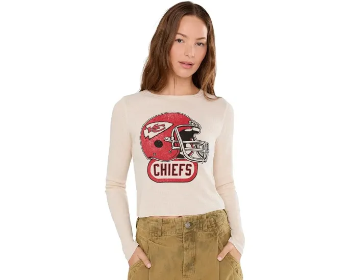 Термолонг Junk Food Clothing с шлемом Kansas City Chiefs