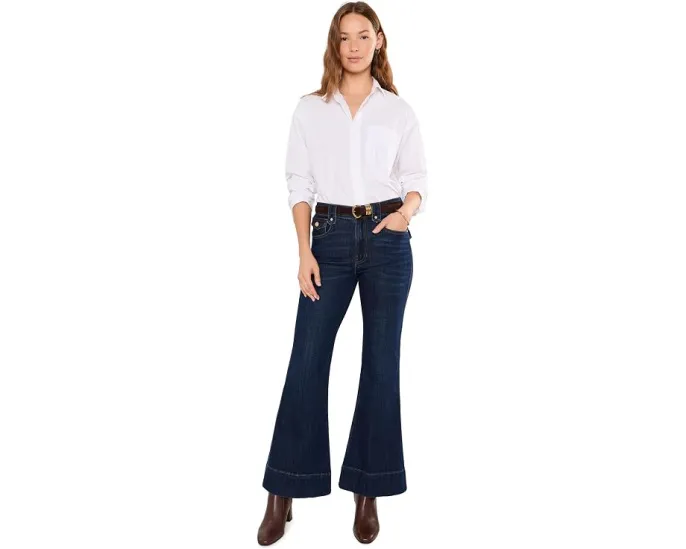 Джинсы Liverpool Mid-Rise Hannah Outlaw Flare с расклешенными штанинами