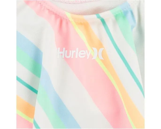 Детский купальник Hurley Kids Flounce Bikini с воланами и защитой UPF 50+