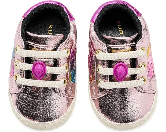Детские кеды Kurt Geiger London Baby Lane Stained Glass с витражным принтом