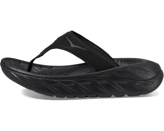 Hoka Ora Recovery Flip с увеличенной межподошвой и геометрией Meta-Rocker