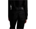 Широкие джинсы AG Saige Mid-Rise Wide Leg с эластаном
