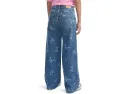 Джинсы abercrombie kids High Rise Discharge Wide Leg с принтом и широкими штанинами