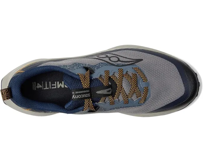 Трейловые кроссовки Saucony Peregrine 15 с пеной PWRRUN и подошвой PWRTRAC