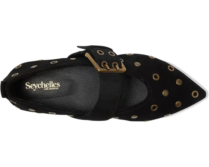 Балетки Seychelles Abbey с люверсами и ремешком