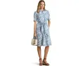 Платье-рубашка Льняное с поясом и пайсли Paisley Tie-Front Lauren Ralph Lauren