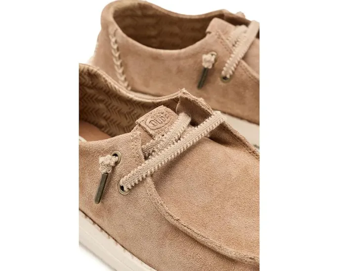Лоферы Wendy Craft Suede от Hey Dude бежевые