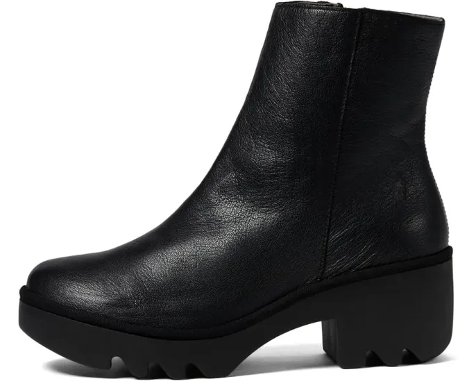 Ботинки FLY LONDON Toor на молнии с массивным каблуком