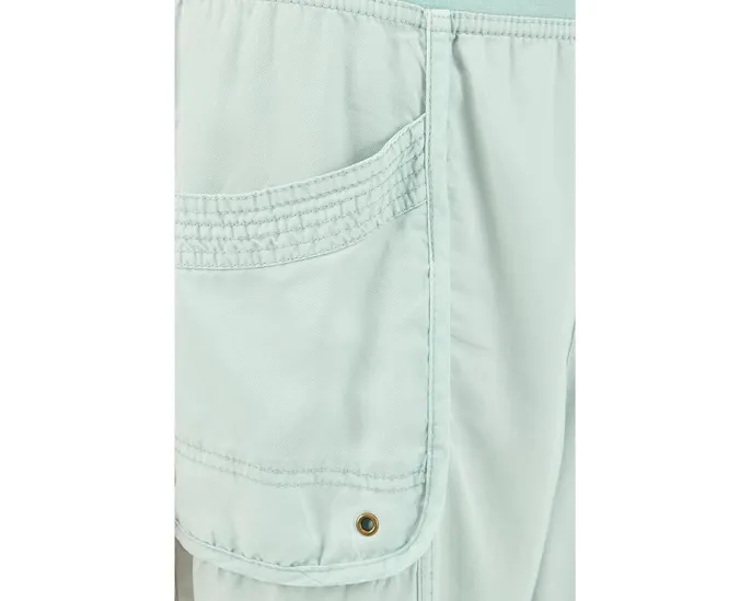 Широкие укороченные брюки XCVI Mallis Gaucho из лиоцелла с эластичным поясом