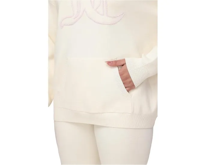 Худи Juicy Couture с вышитым логотипом и капюшоном на спущенном плече