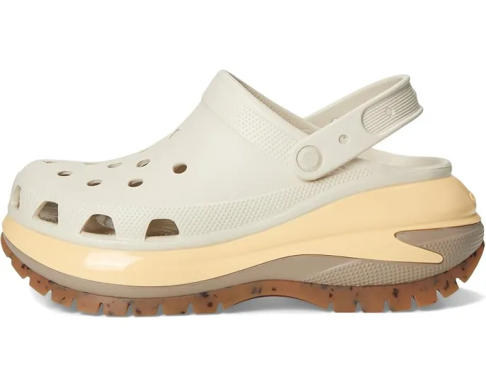 Кроссовки-клоги Crocs Mega Crush с высокой платформой и ремешком