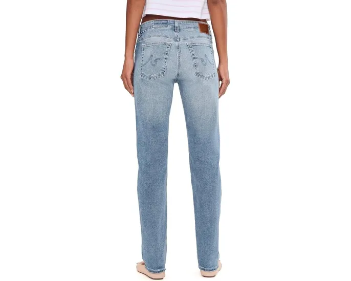 Джинсы Sandra Low Rise Slim Straight с низкой посадкой и прямым кроем в цвете 15 Years Aviator