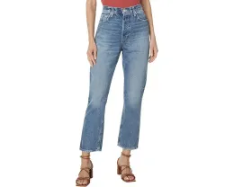 Укороченные джинсы Paige Billy с застежкой на пуговицах под планку