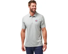 Поло TravisMathew Chicago Cubs The Zinna с вышивкой на груди
