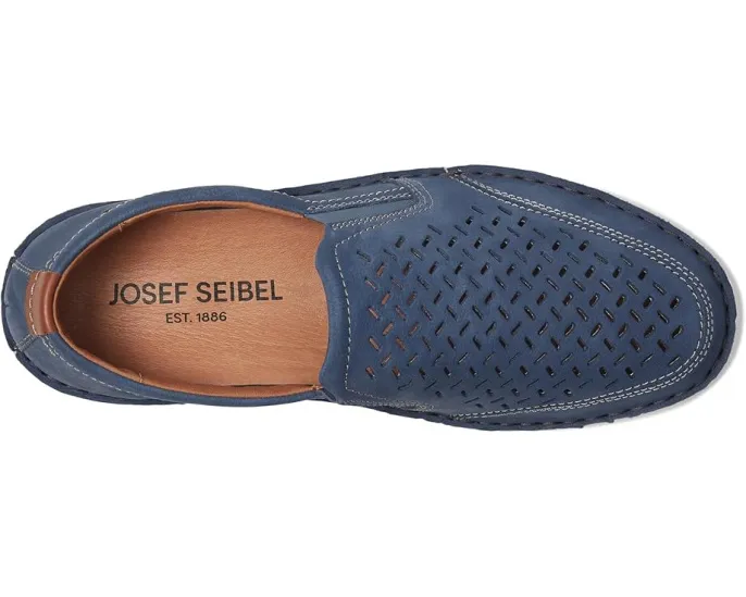 Кроссовки Josef Seibel Ruben 27 из нубука с перфорацией и ручной строчкой