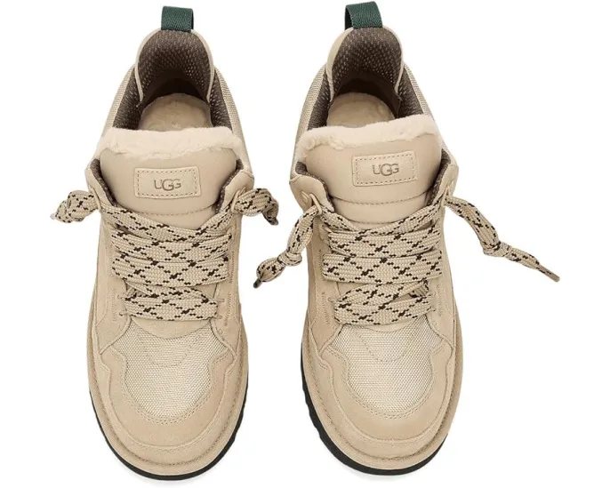 Кроссовки UGG Lowmel с верхом из замши и текстиля на подошве из сахарного тростника