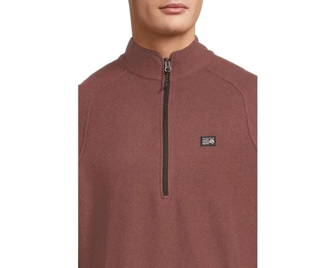 Mountain Hardwear Толстовка Microchill 1/4 Zip с воротником стойкой