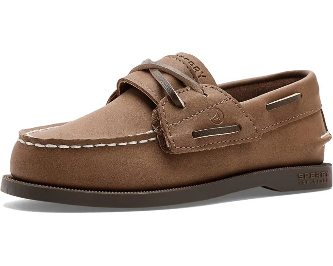 Детские мокасины Sperry Authentic Original с застежкой на липучке