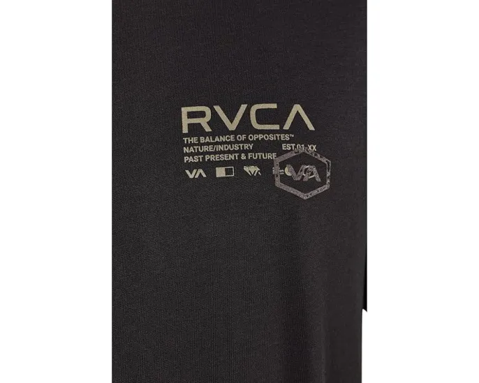 Футболка RVCA Hex Over Short Sleeve с технологией отвода влаги