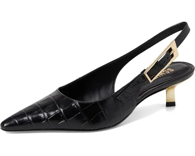 Туфли Ciara Pump Mid с острым носком и ремешком от Schutz