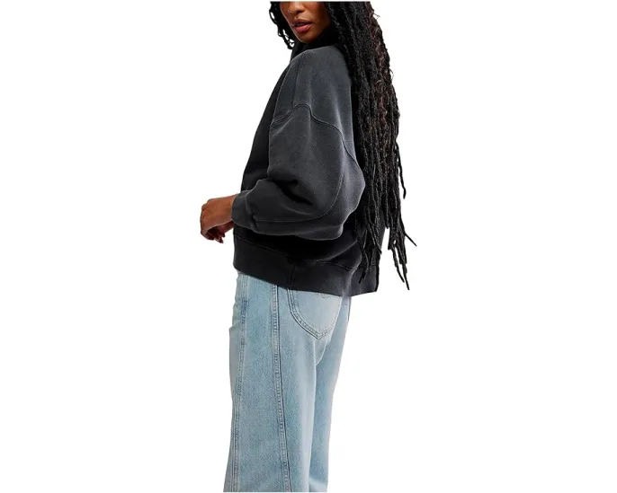 Свитшот Free People Timeless с воротником-воронкой