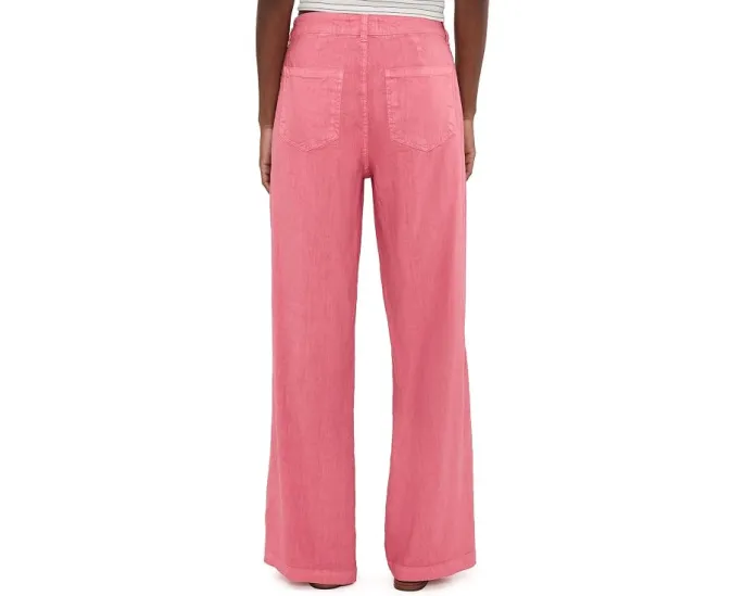 Брюки Meg High-Rise Wide Legs с накладным карманом от KUT from the Kloth