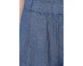 Брюки Eileen Fisher из выстиранного органического льна с плиссировкой и фонарным силуэтом