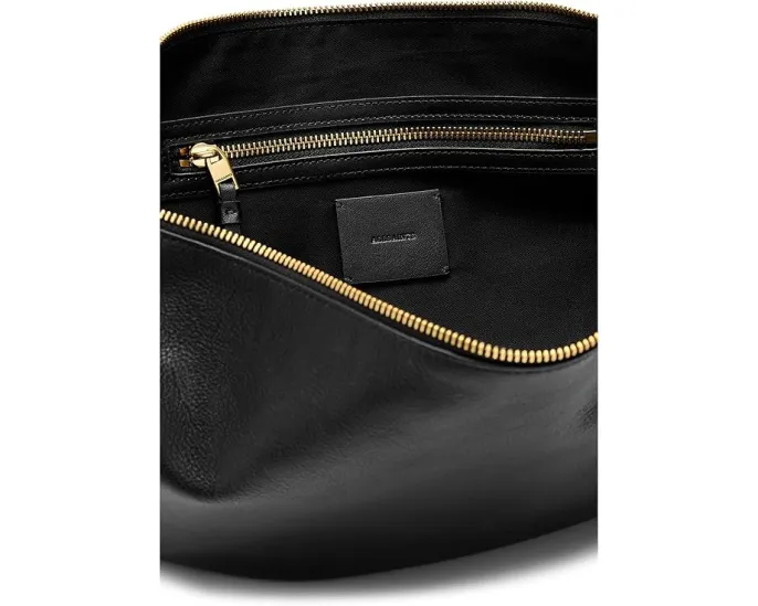 Сумка кроссбоди AllSaints Half Moon Shoulder из натуральной кожи