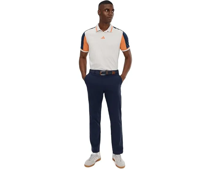 Polo футболка adidas Golf Beyond Vent Twistknit с текстурированным переплетением