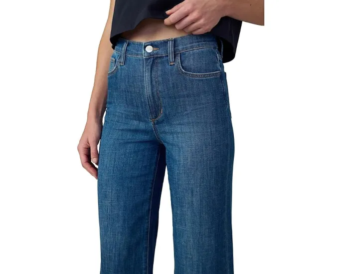 Джинсы The Mia Wide Leg Ankle Joe's Jeans с высокой посадкой и широкими штанинами