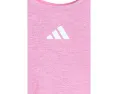Детский комплект adidas Kids: топ без рукавов с рюшами и короткие шорты