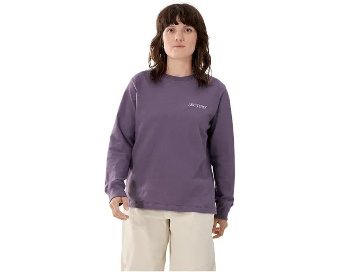 Футболка Arc'teryx Kragg Cotton Bird с длинным рукавом из плотного хлопка